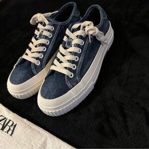 Zara Denim Casual Sneaker
